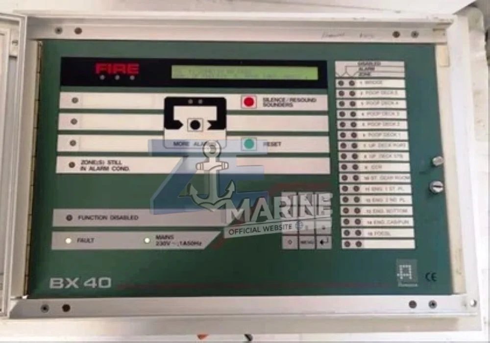 AUTRONICA BX 40 / BX40 SHIP FIRE ALARM CONTROL PANEL