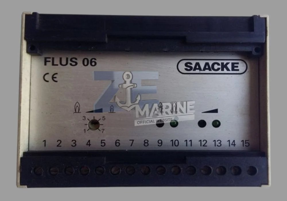 Boiler Control Unit Saacke Flus 06 Flame Monitor With Uv Flame
