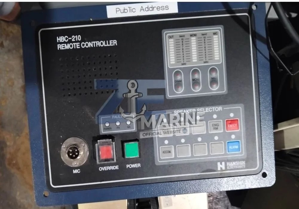 HANSHIN ELECTRONICS HBC-210 P/A REMOTE CONTROLLER