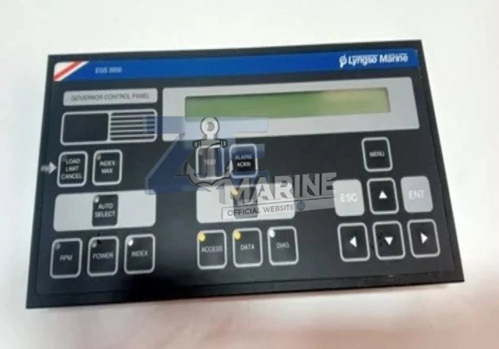 LYNGSO MARINE EGS 2000 GOVERNOR CONTROL PANEL