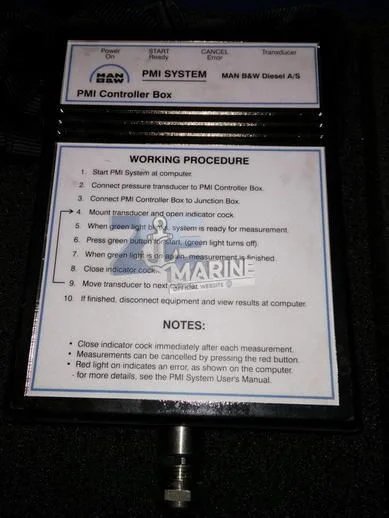MAN B&W PMI System Controller Box Diesel Kit Box