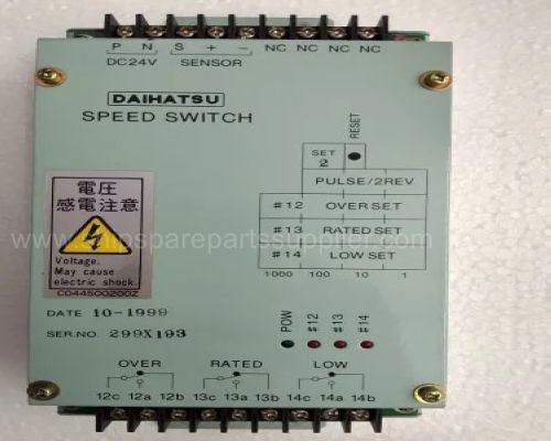 USED DAIHATSU SPEED SWITCH DC24V SUPPLIER
