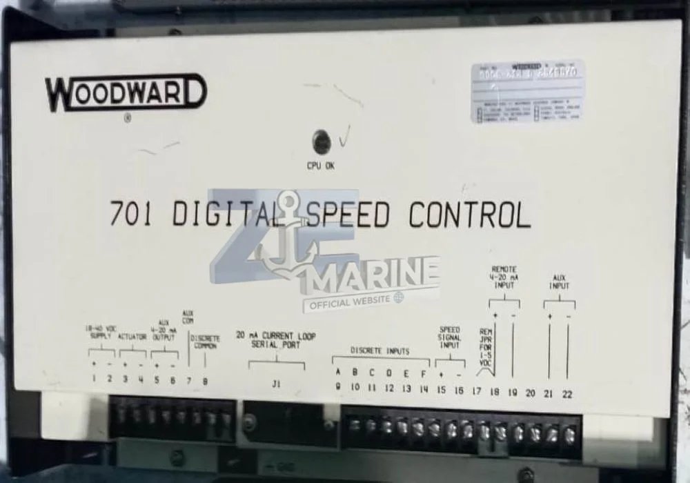 Woodward 701 Digital Speed Control