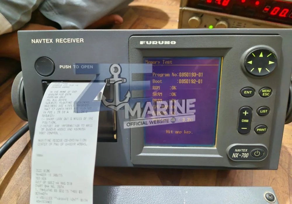 Navtex Receiver - Navtex Receiver Nx 700 Refurbished Supplier - Marine Spare Parts Supplier