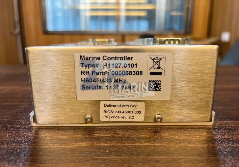 ROLLS ROYCE H1127.0101 MARINE CONTROLLER - Rolls Royce H1127 0101 Marine Controller Name Plate - Marine Spare Parts Supplier