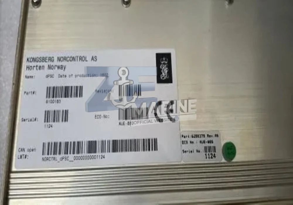 Kongsberg Norcontrol As Dpsc Part 8100183 Serial 1124 - Kongsberg Norcontrol As Dpsc Part 8100183 Serial 1124 Second Hand - Marine Spare Parts Supplier