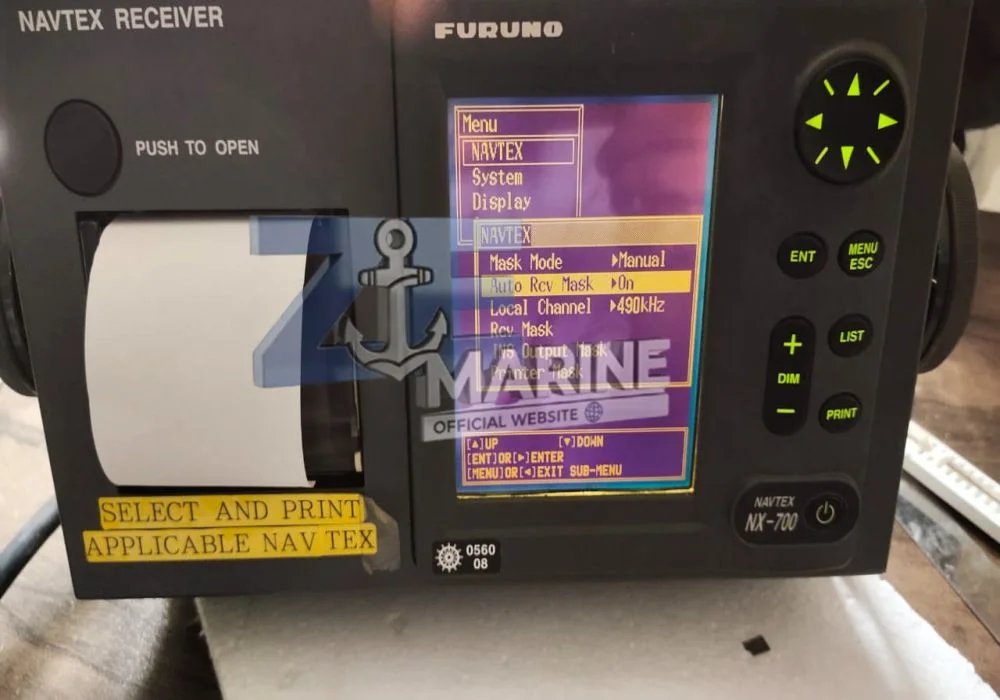 Navtex Receiver - Navtex Nx 700 Supplier Used - Marine Spare Parts Supplier