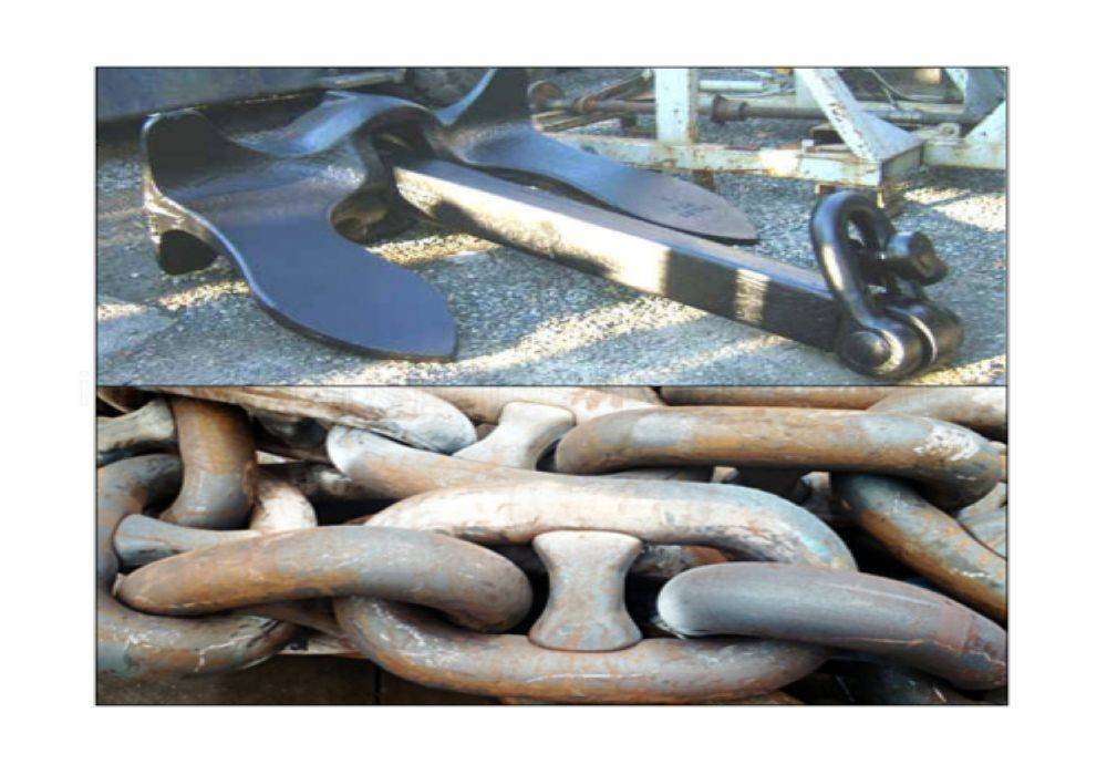 Used marine anchor chain for sale in India