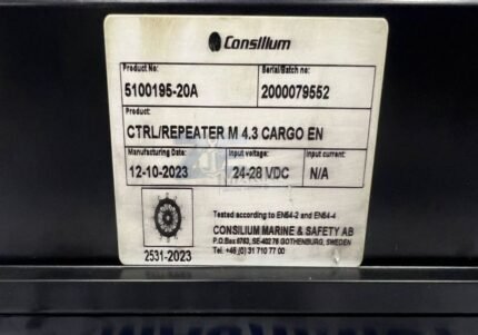 CONSILIUM MARINE SALWICO C316 FIRE ALARM SYSTEM Suppliers